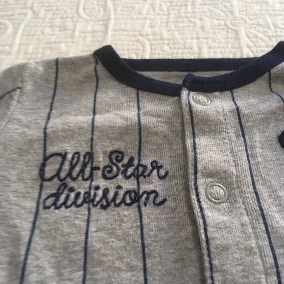 3m (6/$20) Striped Summer Rompers - Picture 8 of 10